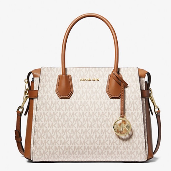 MICHAEL KORS
Mercer Medium Logo and Leather Belted Satchel Crossbody
Vanilla
NWT - Picture 4 of 16